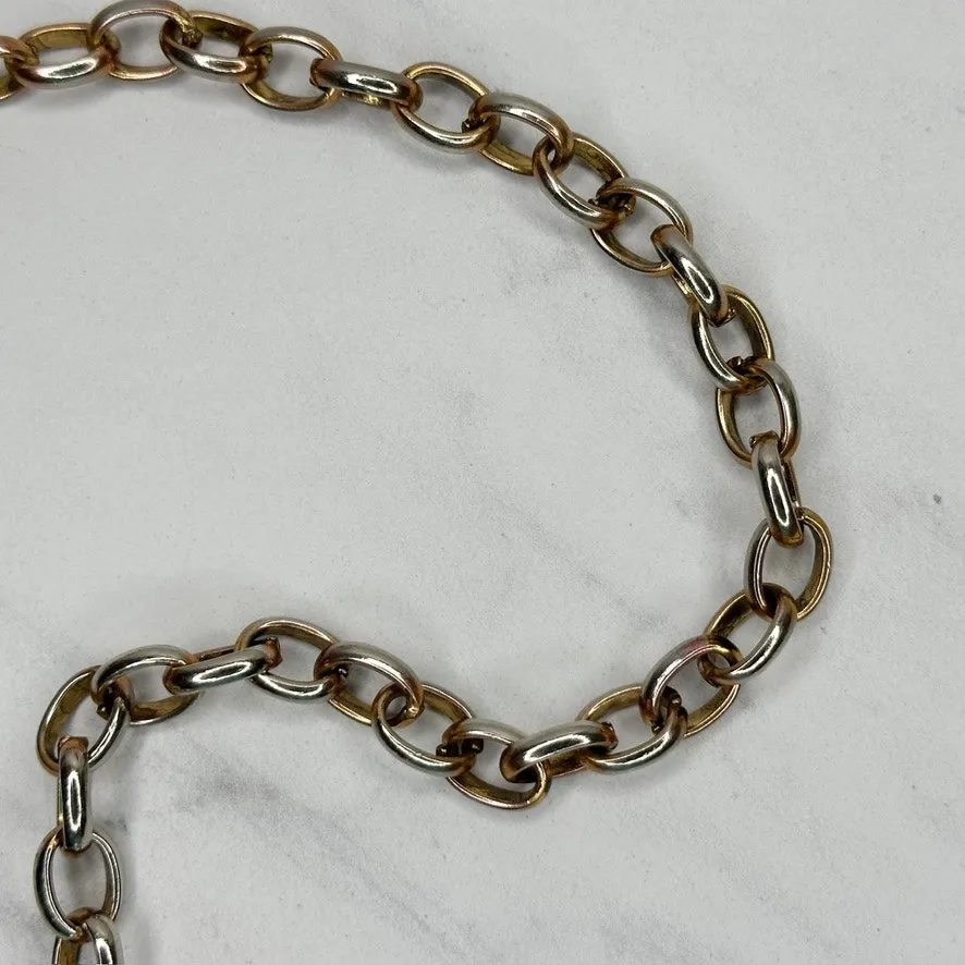 Chunky Concho Gold Silver Tone Chain Belt One Size (OS) ✨ - Image 10