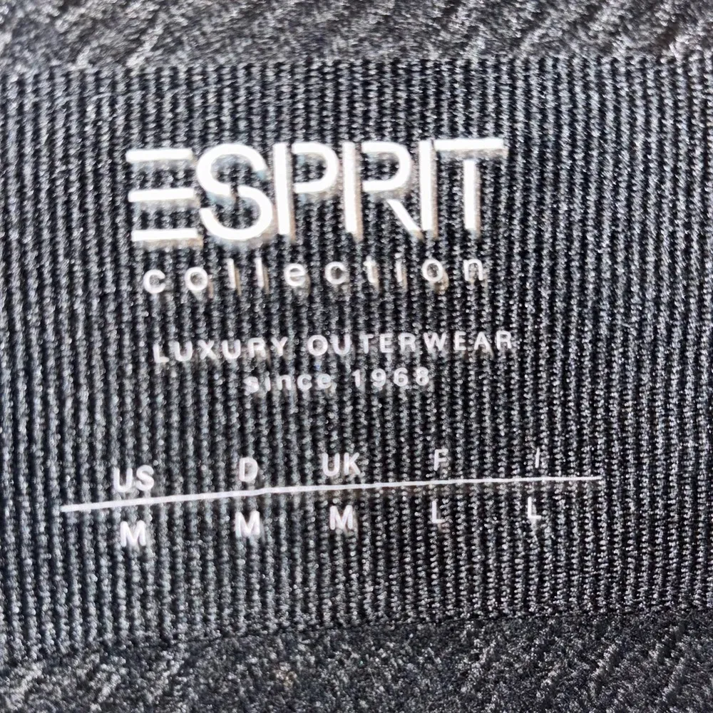 ESPRIT wool blend button down with hood Size M - Image 3