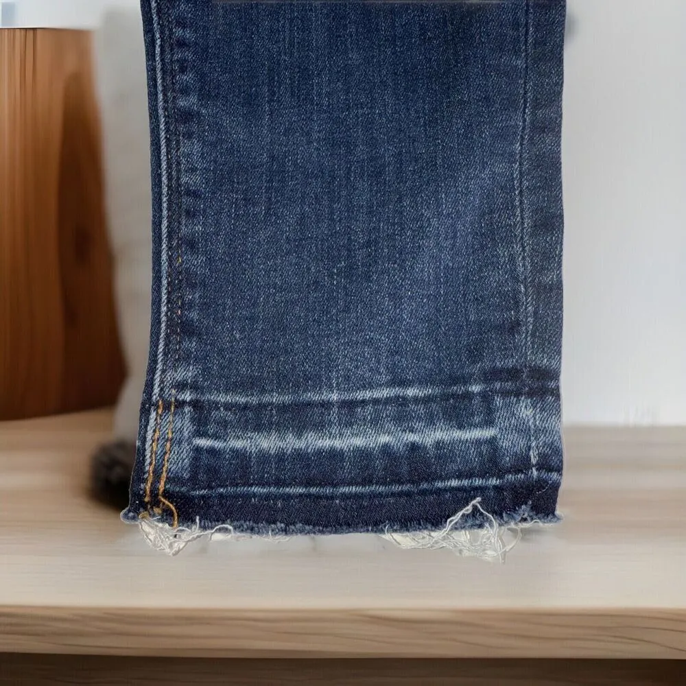 Hudson Jeans Women's 27 Krista Super Skinny Ankle Release Hem EXPS Dark Wash - Image 11