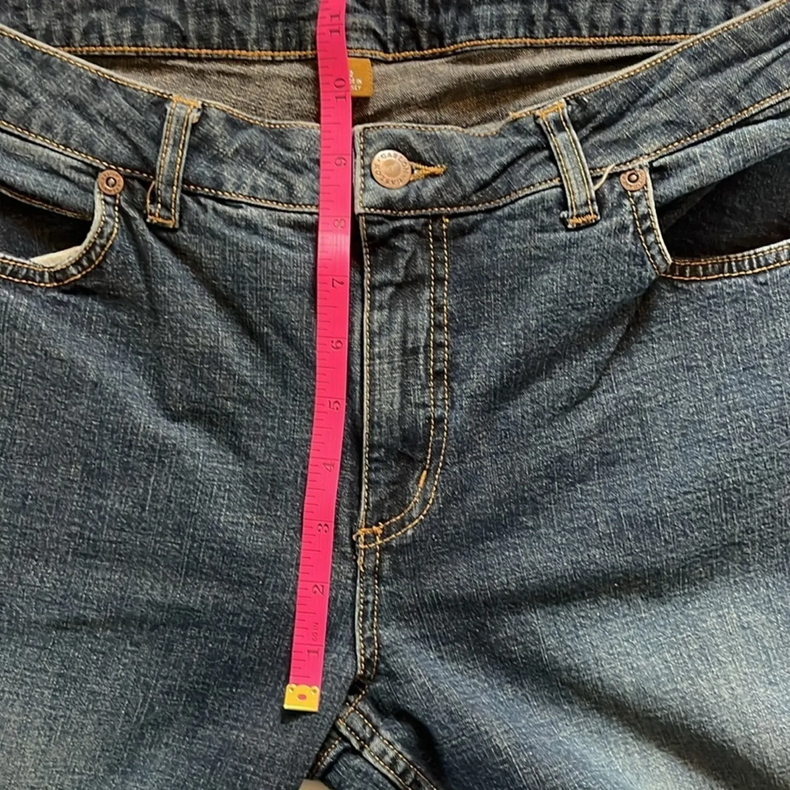 Caslon Women’s Size 12 Blue Bootcut Jeans Mid Rise Stretch Denim Made in Turkey - Image 10