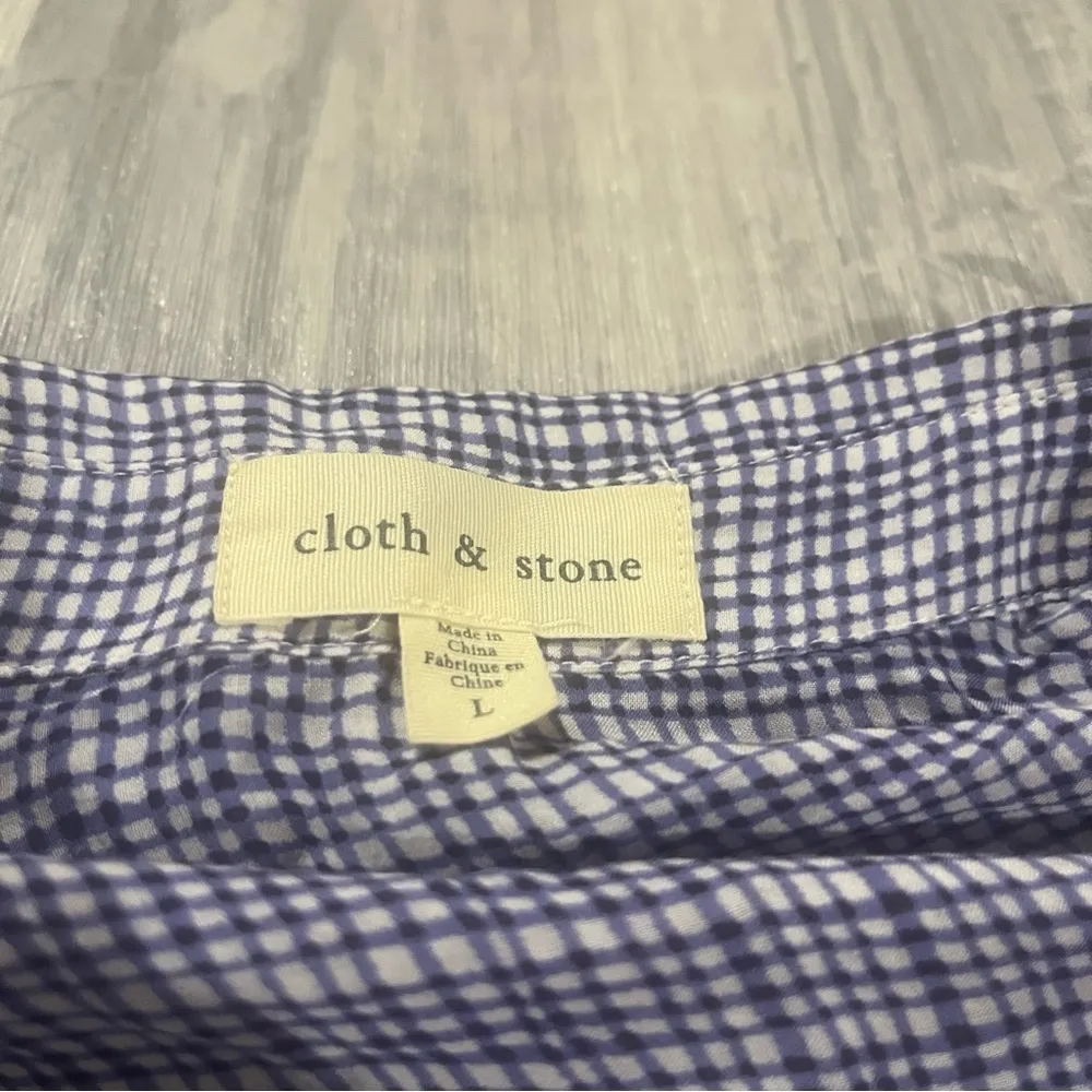 Cloth & Stone Long Sleeve Blouse Top; Large Women’s - Image 2