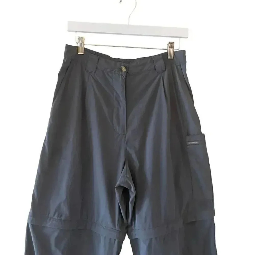 Exofficio Sporty Lightweight Women’s Hiking Breakaway Green Pants Sz 10 #1792 - Image 3