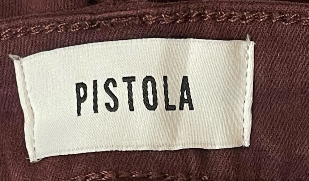 Pistola revolve Women's Hannah Maroon Cargo Skinny Pants size 29 - Image 3