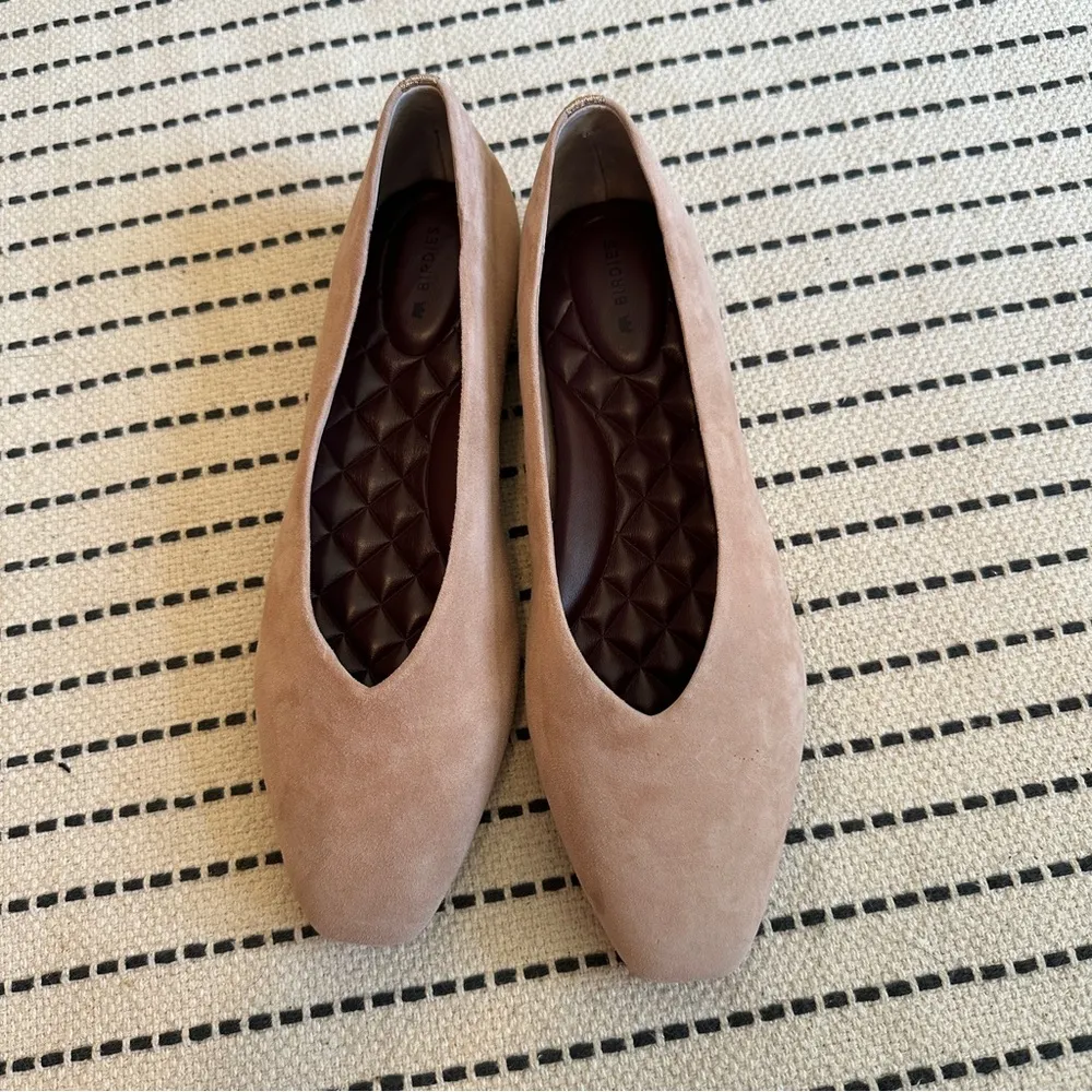 BIRDIES Crane Suede Ballet Flats Fawn Suede NEW 9 - Image 6