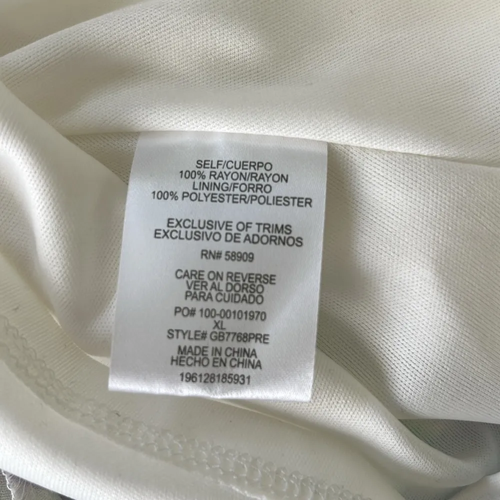 GB Dress For Women XL Green Leaf Tropical Print Junior - Image 4