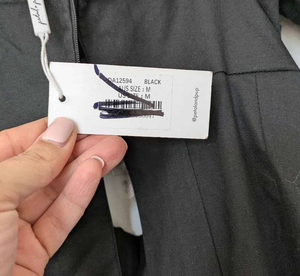 Petal And Pup Maria Puff Sleeve Midi Dress Nwt Sz M *Flaw* - Image 5