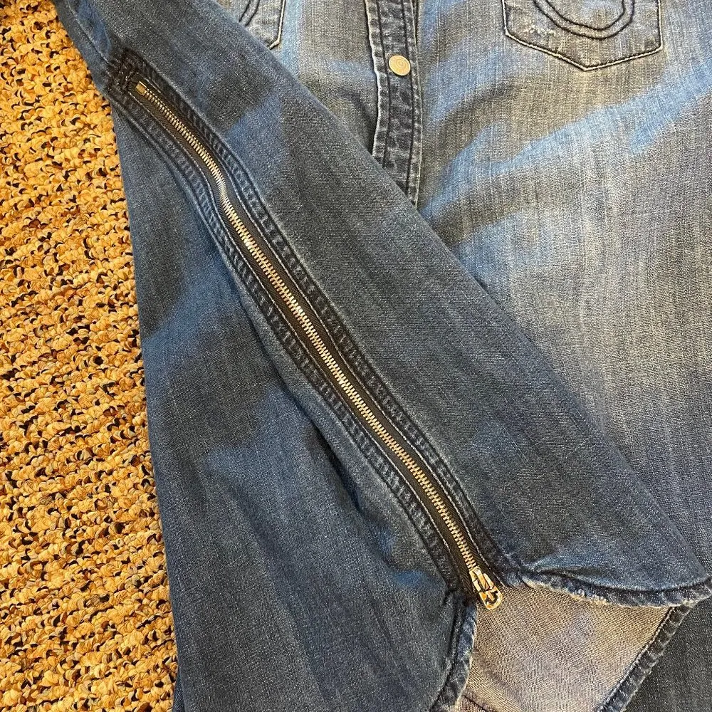 True Religion Denim Shirt - Image 3