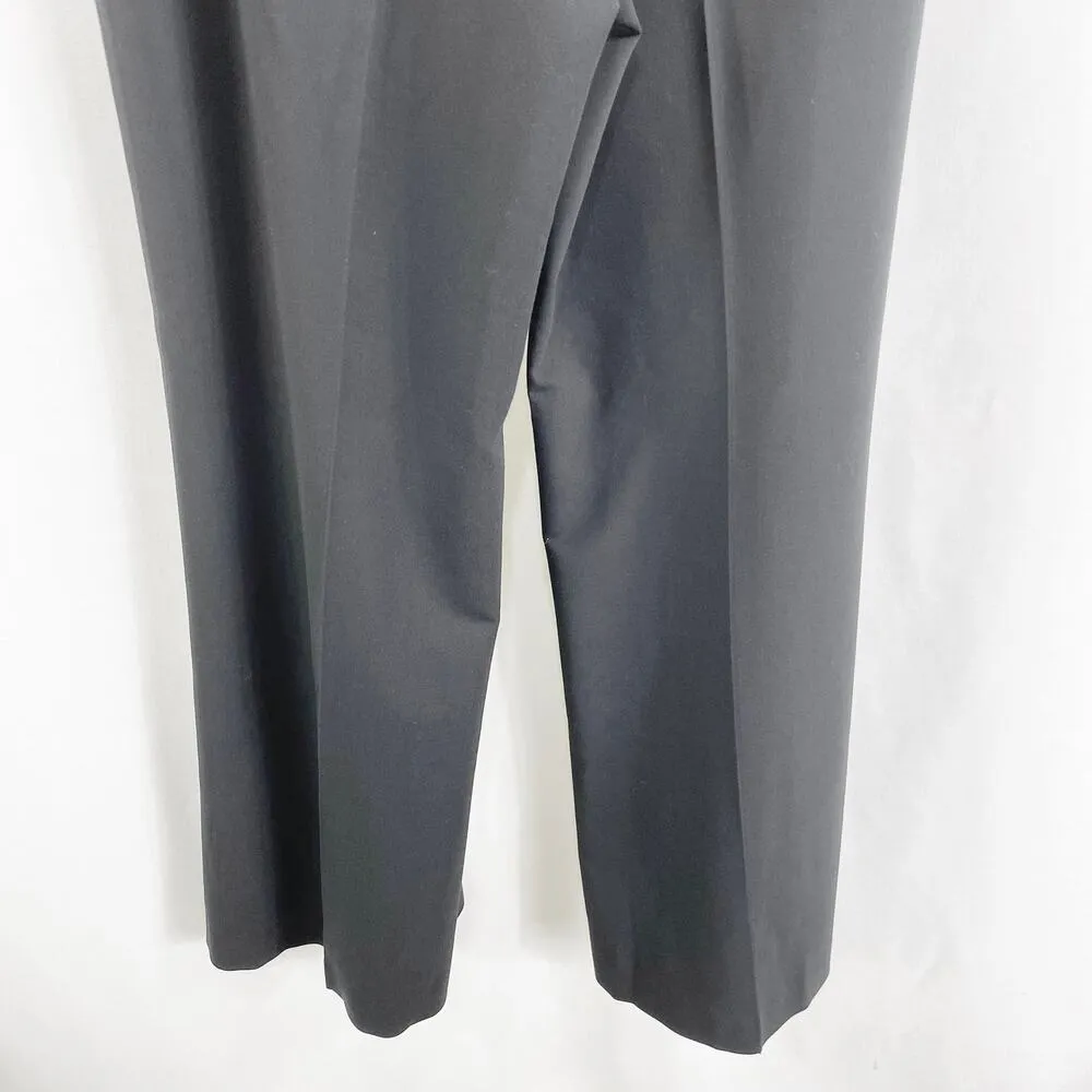 CACHE Vintage 90s Black Wide Leg Dress Pant Trouser Slacks - Image 3