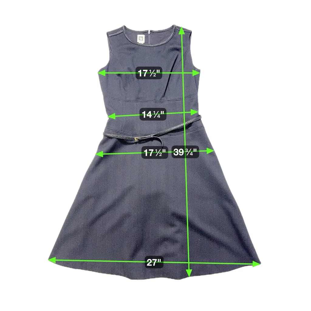 Anne Klein Belted Dress‎ size 8 - Image 8