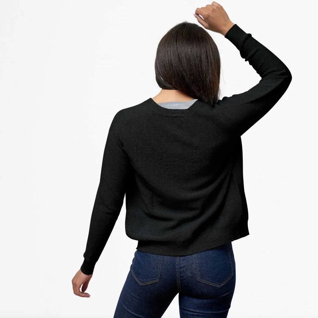 Oliver Charles Summer Cardigan Black Size L - Image 2