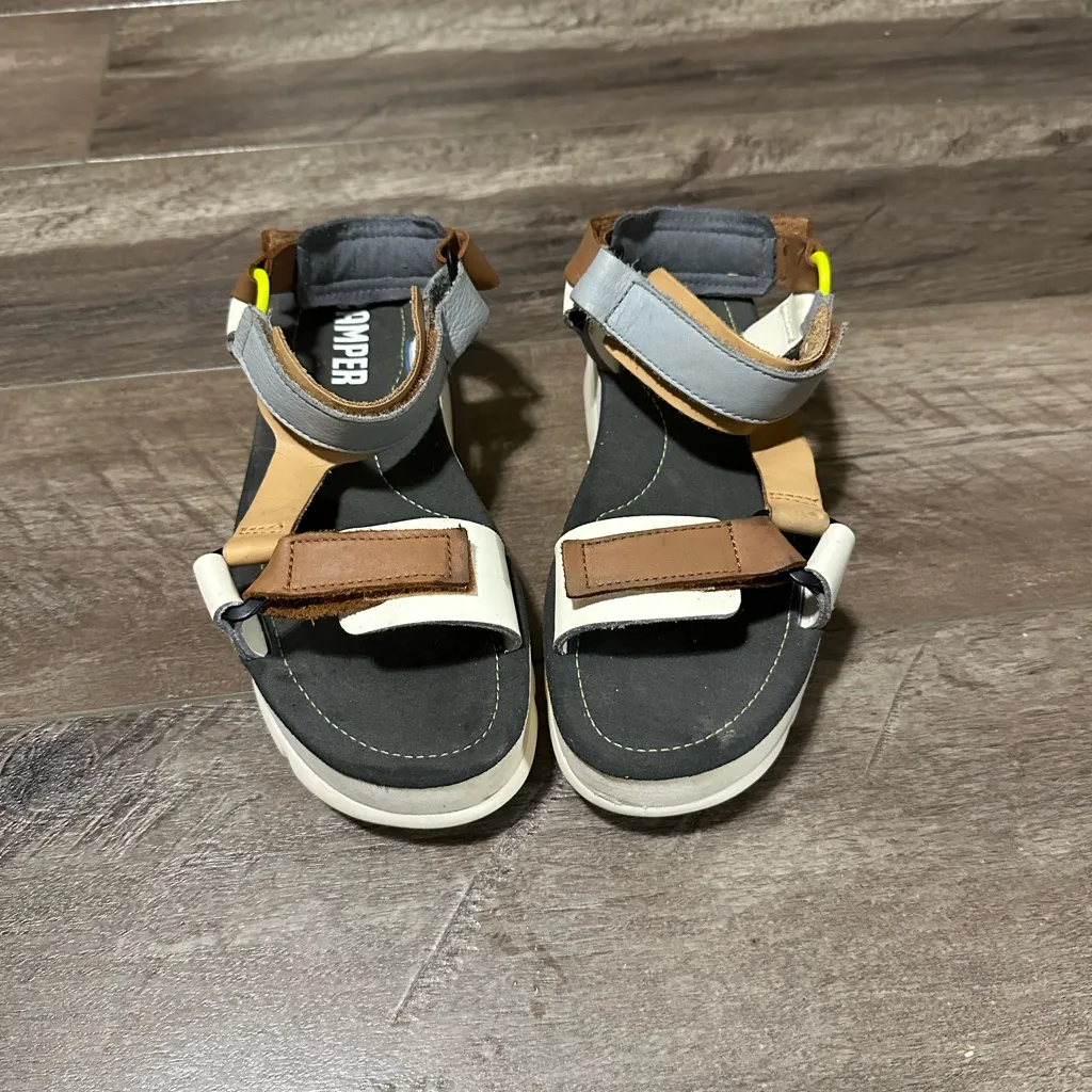 Camper Oruga Flatform Sandal EU 38 White Size 7 - Image 3