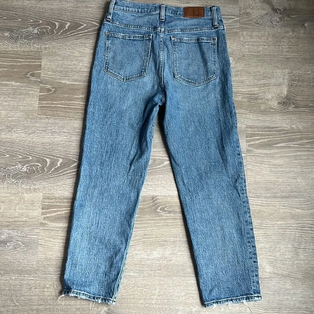 Madewell Classic Straight Jeans in Peralta Wash - Image 3