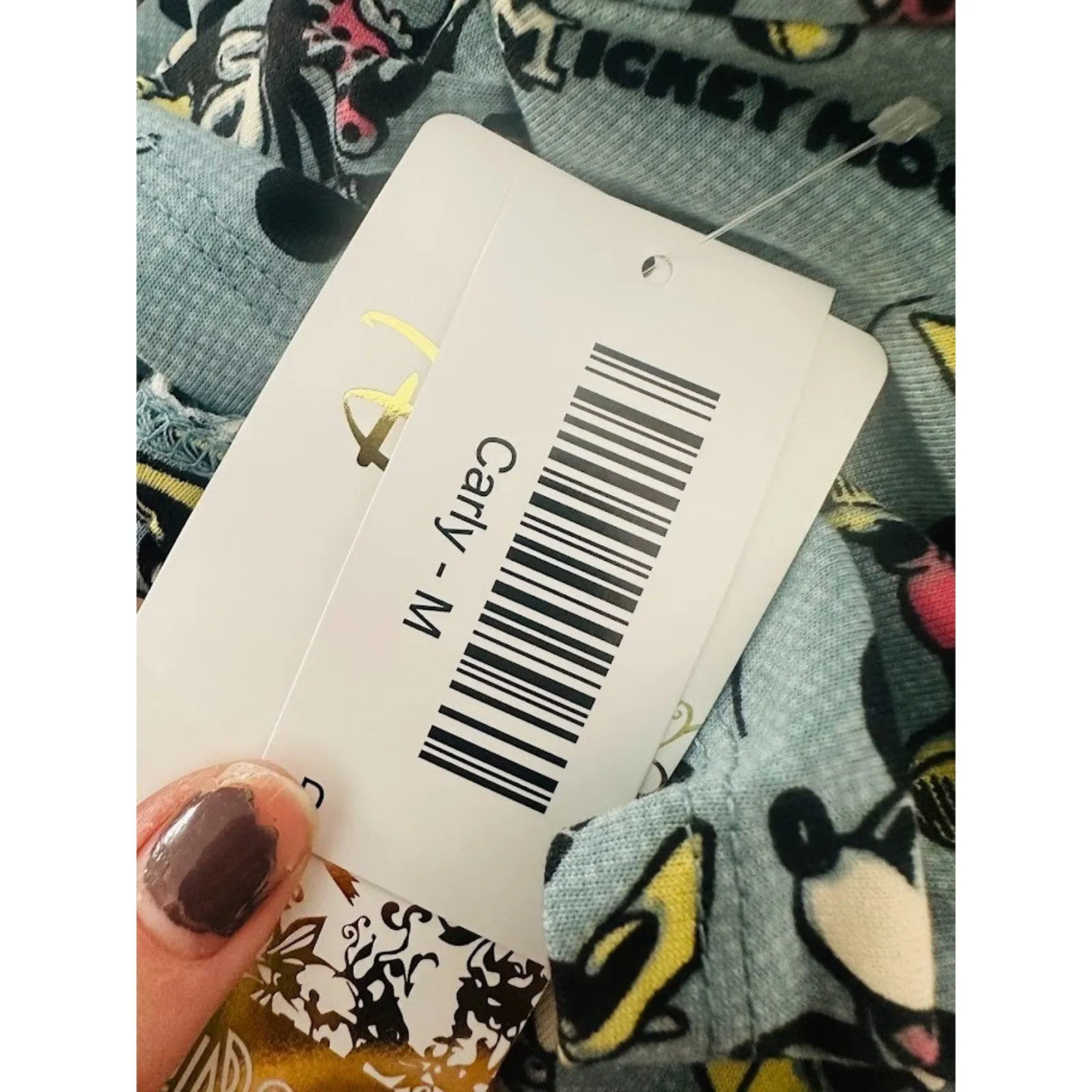 LuLaRoe Disney Carly Dress Mickey & Minnie Mouse Size Medium WDW Parks Cruise - Image 5