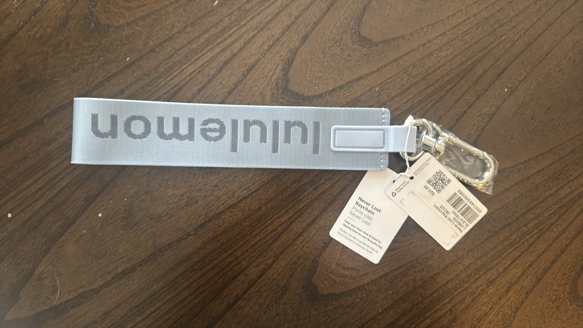 Lululemon Never Lost Keychain Light Blue  - Image 2