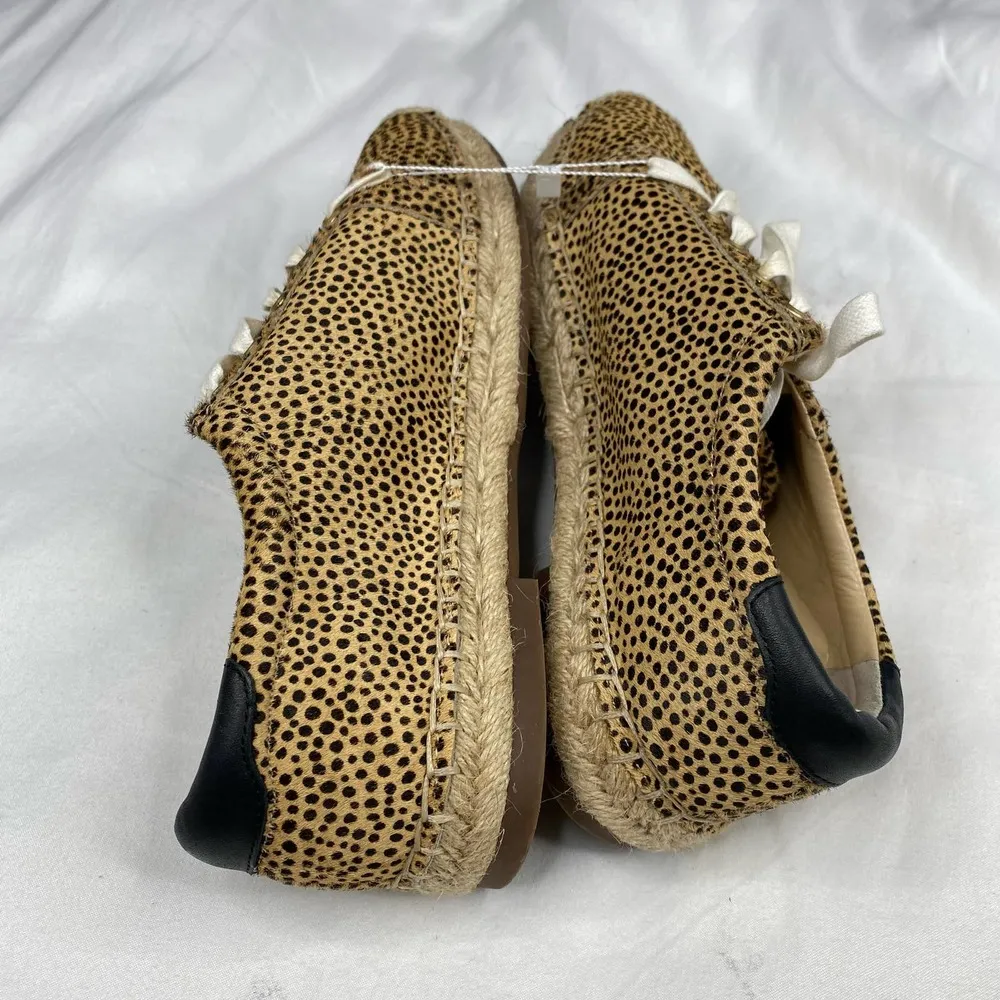 New Women's Sole Society Safari Animal Print Espadrille Lace-Up Sneakers-7.5 - Image 24