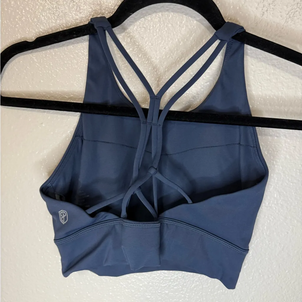 Born primitive Strappy Blue Sports Bra for Women size S - Image 2