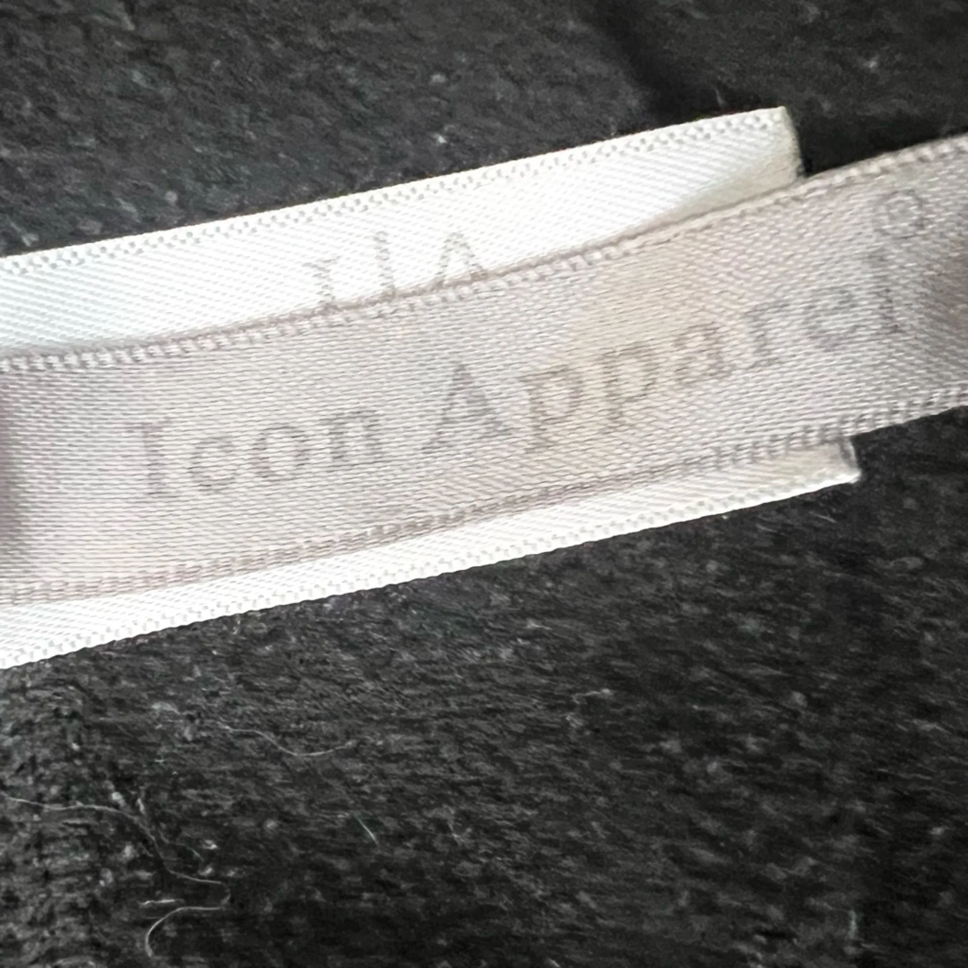 Icon Apparel Black Low Rise Cropped Leggings Size M/L Warm Stretch Layering Cozy - Image 3