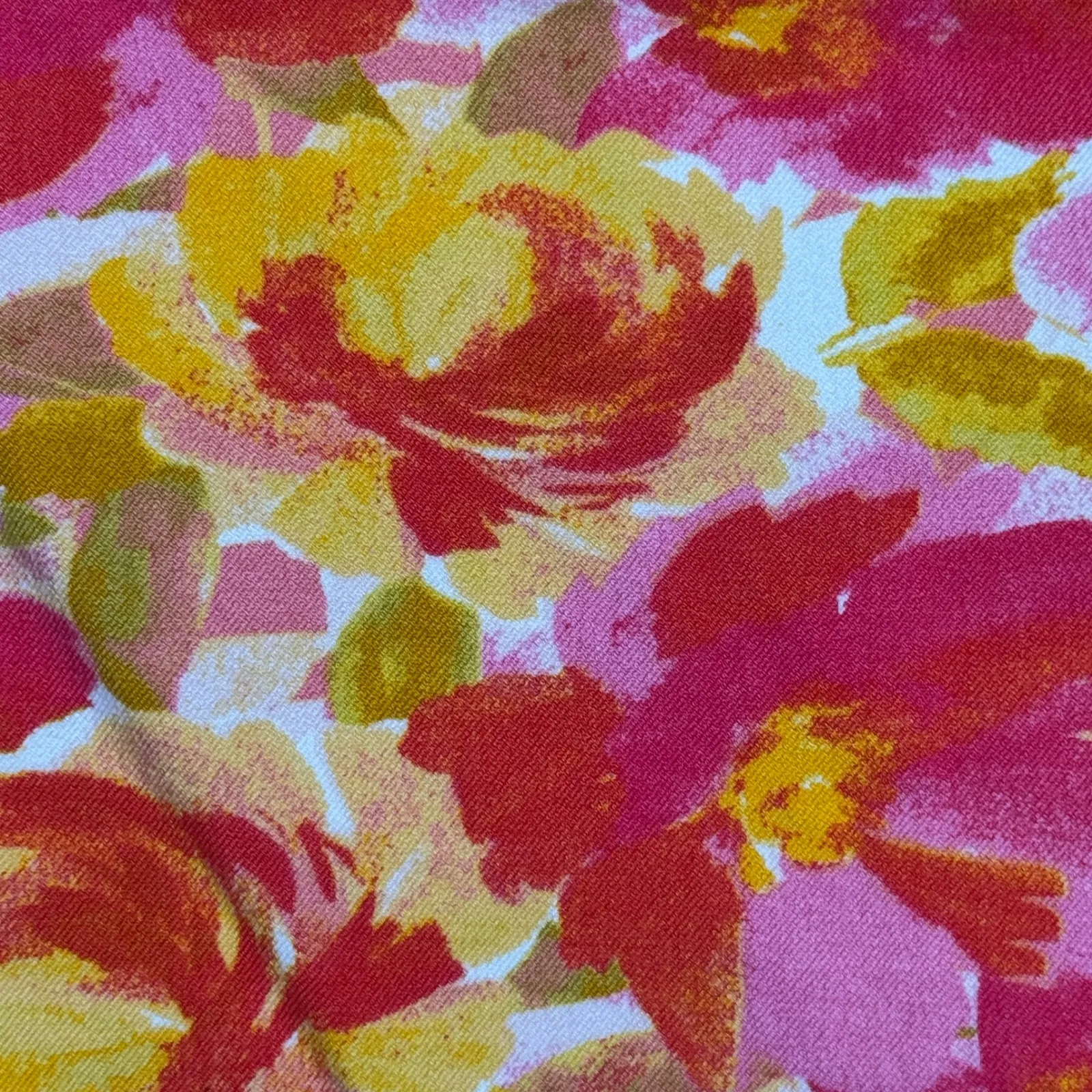 Old Navy Pixie Pants Skinny High Rise Floral Print Size 4 Secret Pocket Colorful - Image 6