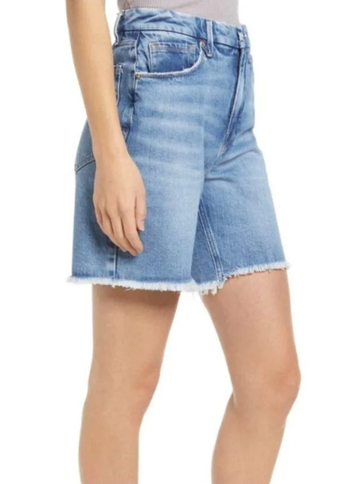 Good American 90s Icon High Waist Bermuda Shorts
Good American size 2/26 (b14) - Image 2