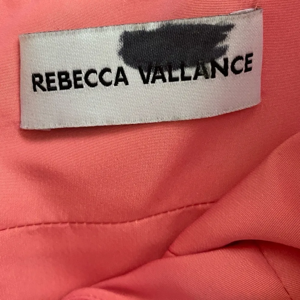 Rebecca Vallance Brydie Crystal Embellished Taffeta Mini Dress Bubblegum Pink Size 2 - Image 9