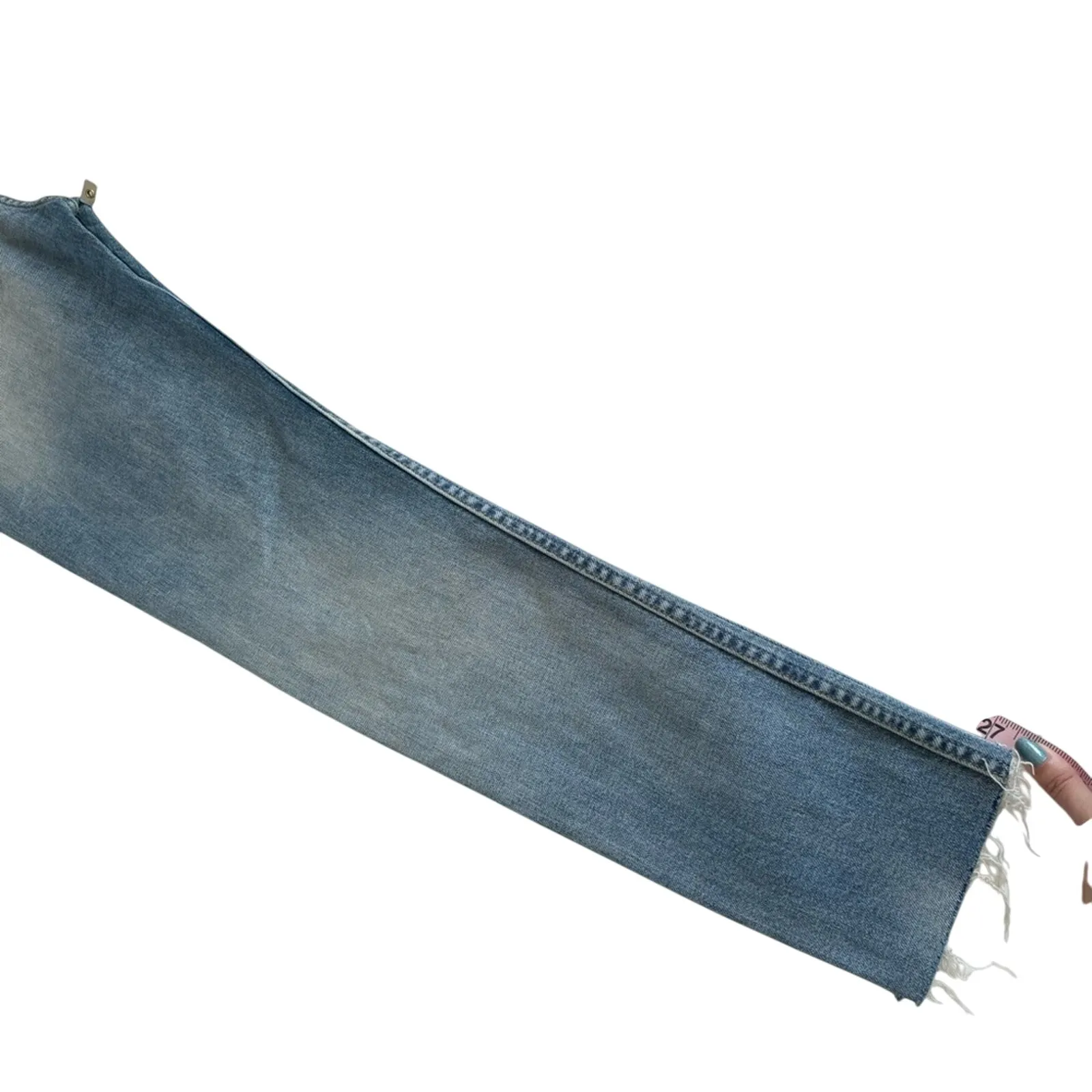 Revolve Boyish The Zachary Penny Serenade High Waist Stretch Skinny Jeans Sz 27 - Image 10