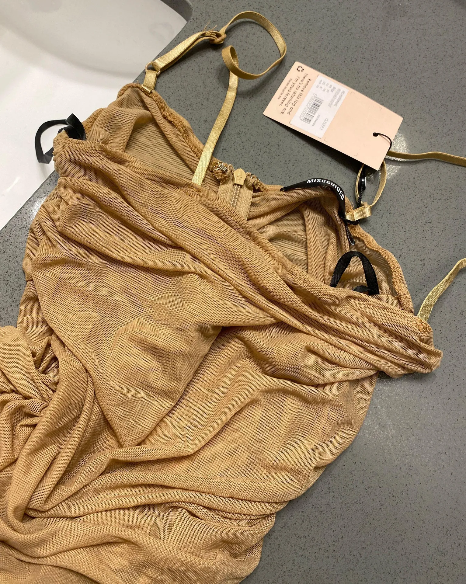 Missguided Mesh Bodysuit - Image 2