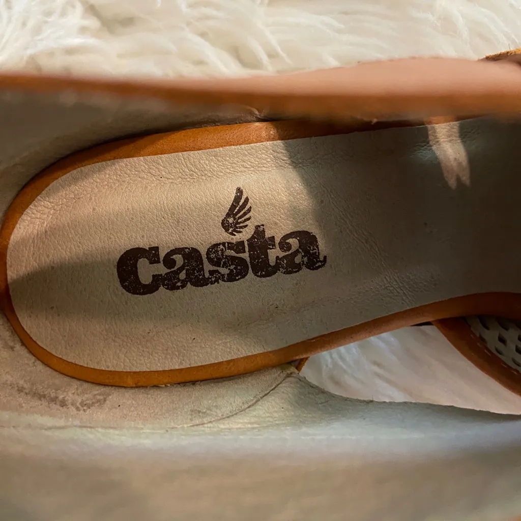 CASTA Stylish Mustard Ankle Boots for Women size 38 (7.5) BNWOT - Image 5