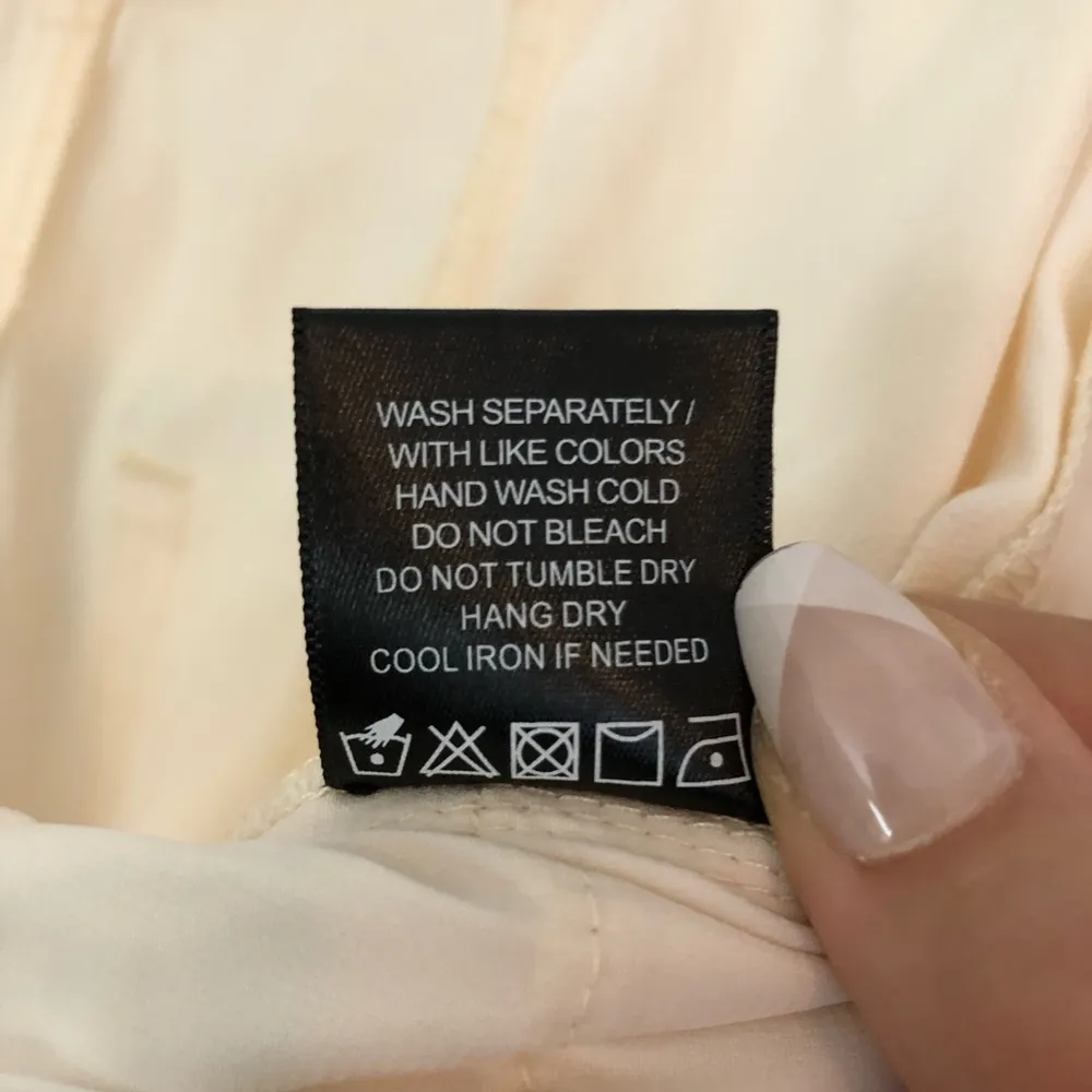 Revolve NBD Larkin Ivory Pants Size M - Image 14