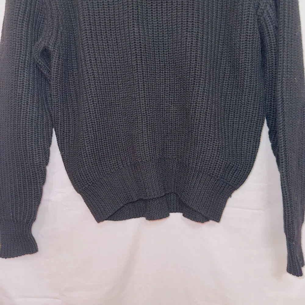 Wilfred montpellier merino wool waist turtleneck size small - Image 6