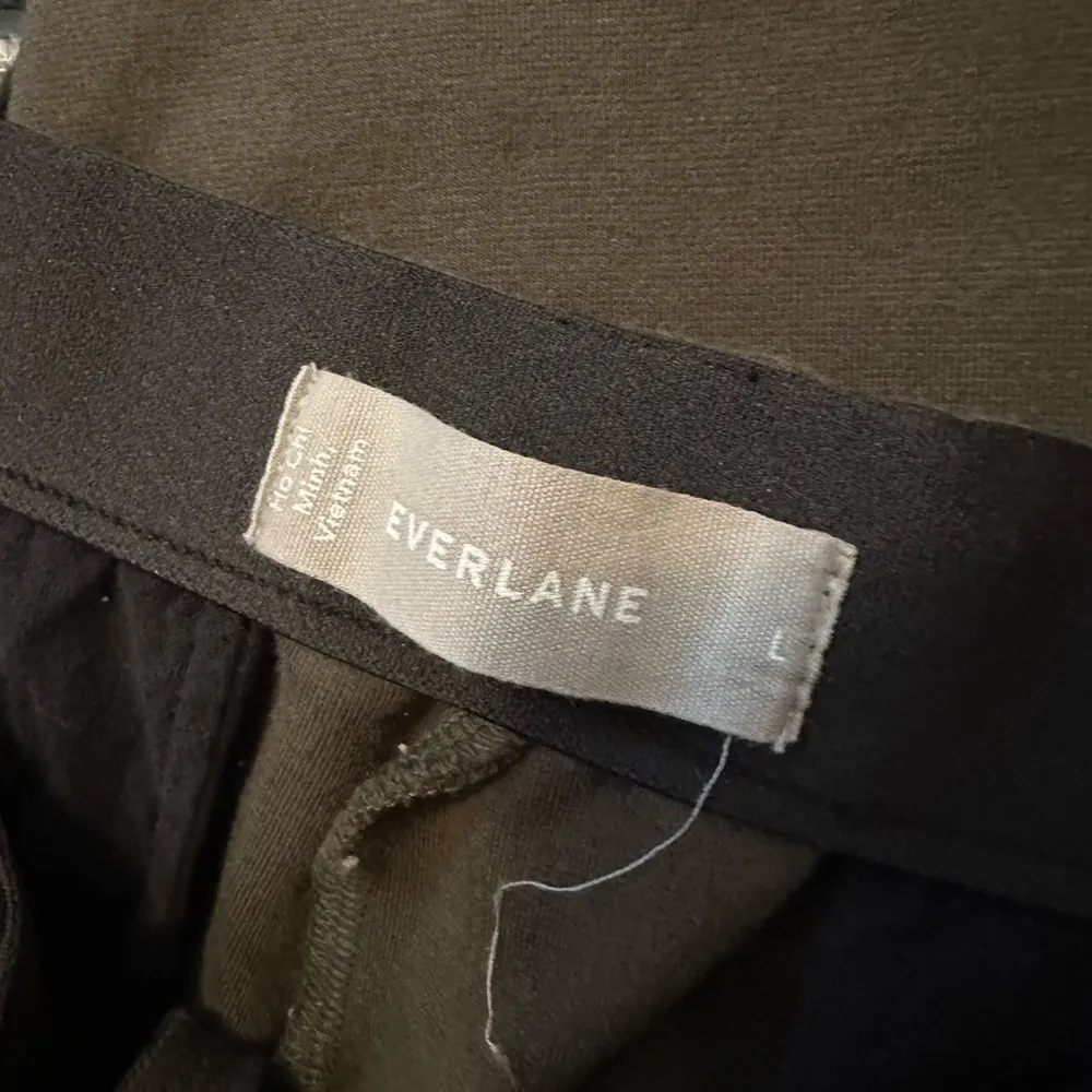 Everlane The Dream Pants Pull On Green Size L - Image 4