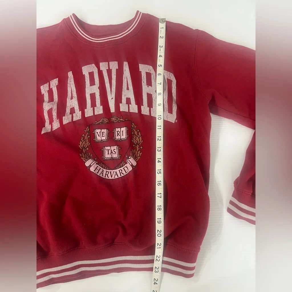 Harvard University Sweatshirt red Burgundy Size S 
Gently preloved - Image 9