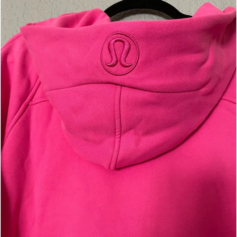 NWT Lululemon Scuba Oversized Half Zip Hoodie Jacket Sonic Pink Size M/L - Image 6