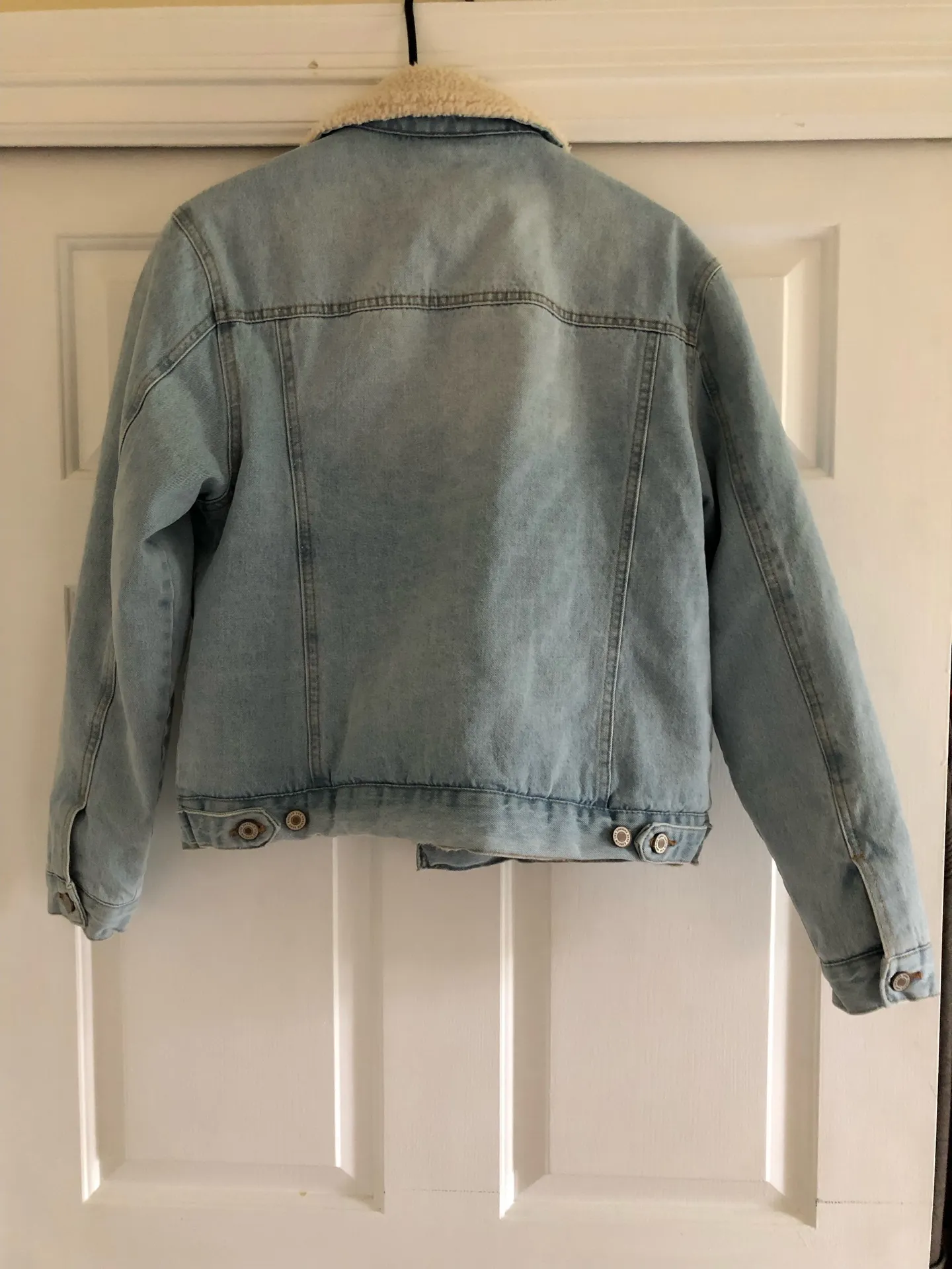 KanCan USA Sherpa Denim Jacket - Image 2