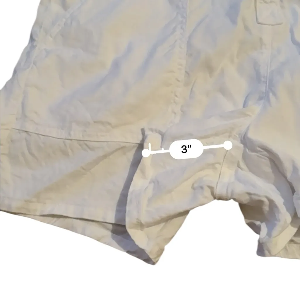 Frank & Eileen Ireland Romper Women’s Size Large White Italian Performance One P - Image 11