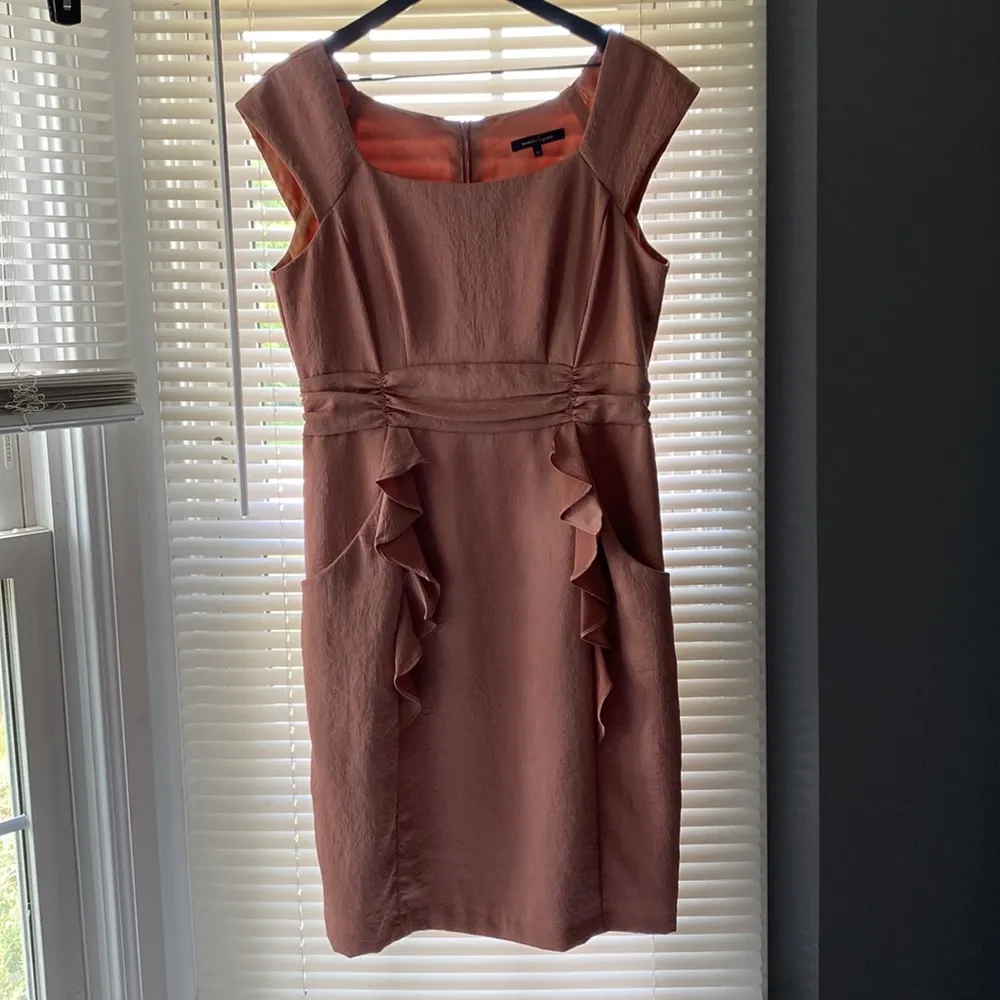 Nanette Lepore sleeveless silky ruffled cocktail dress, size 12 - Image 10