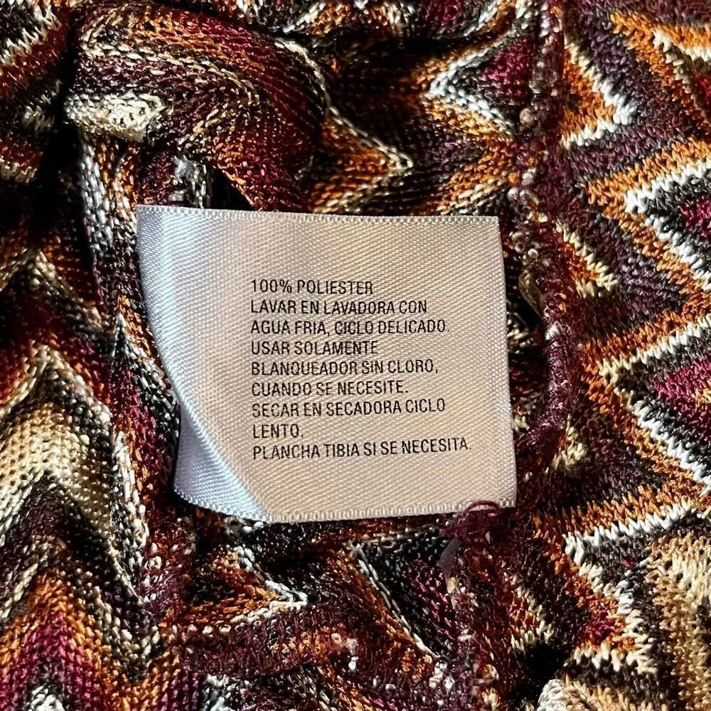 Worthington  Petite Medium Chevron Tie Bottom Blouse - Image 12