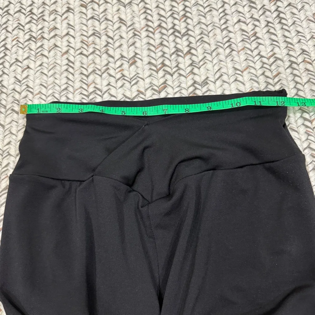 SHEIN Black Criss Cross Leggings - Image 6