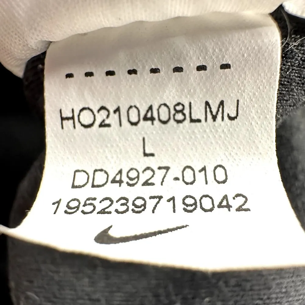 Nike Therma-Fit One Top Long Sleeve Fleece Stretch Sweat Wicking Black Large - Image 5