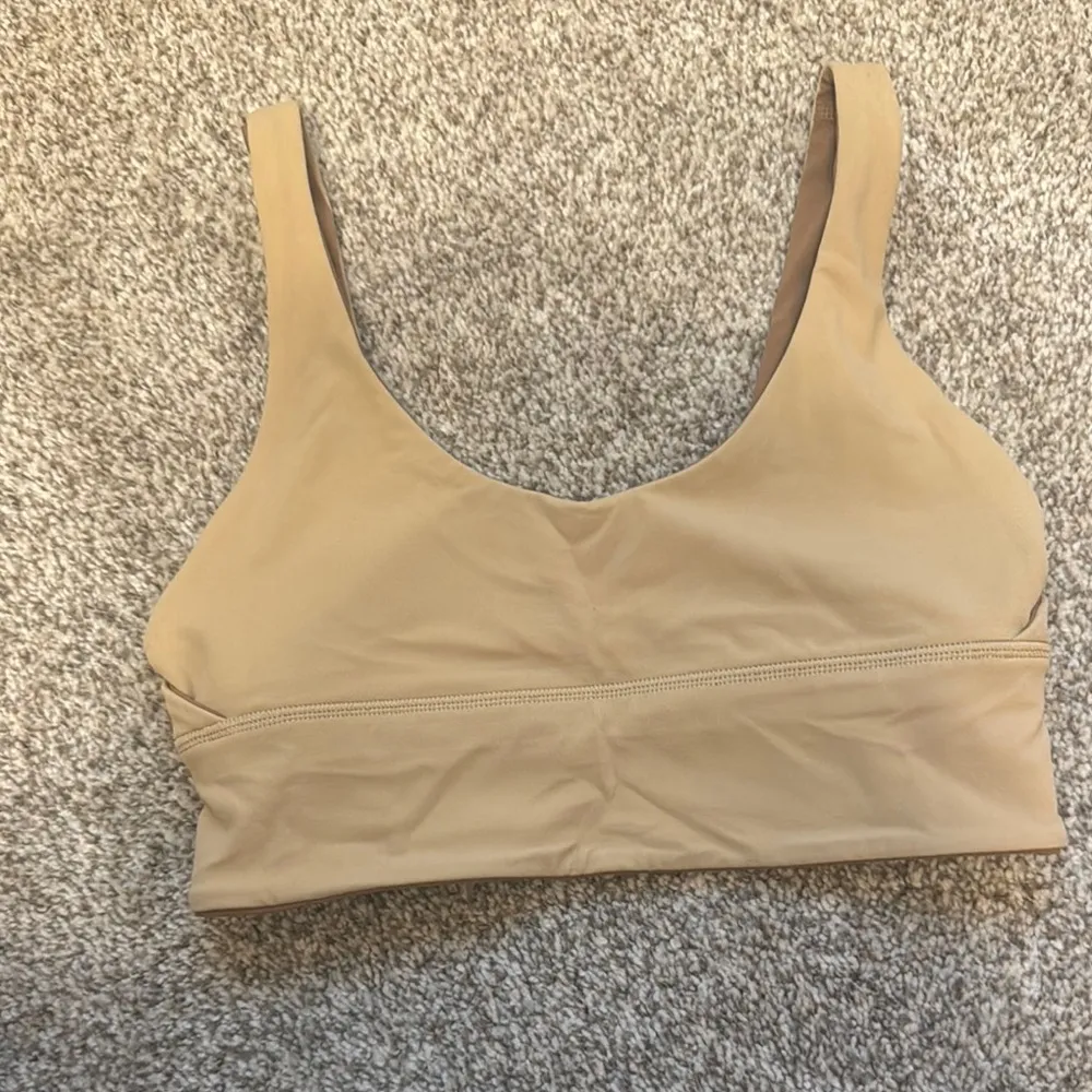 Lululemon Athletica Tan Sports Bra - Image 3