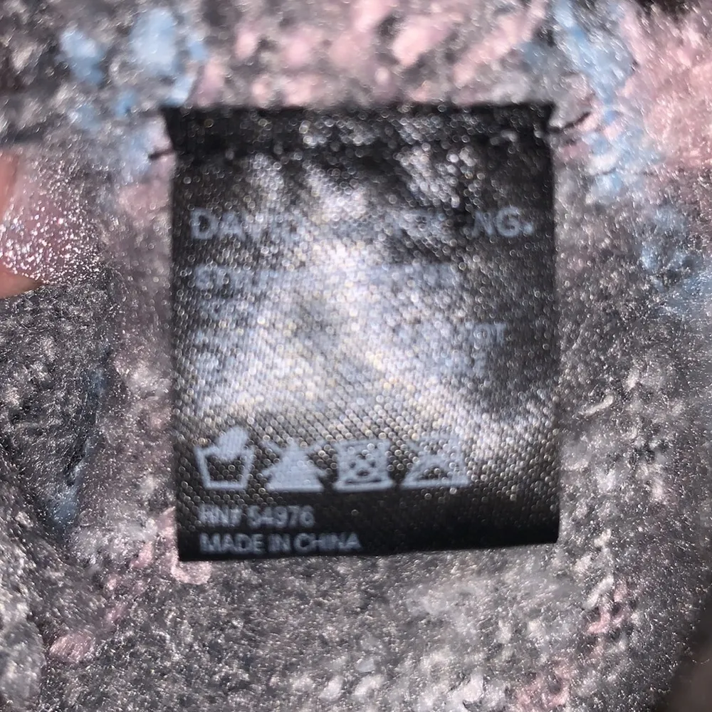 David and Young plaid fringe wrap scarf shawl pink grey - Image 6