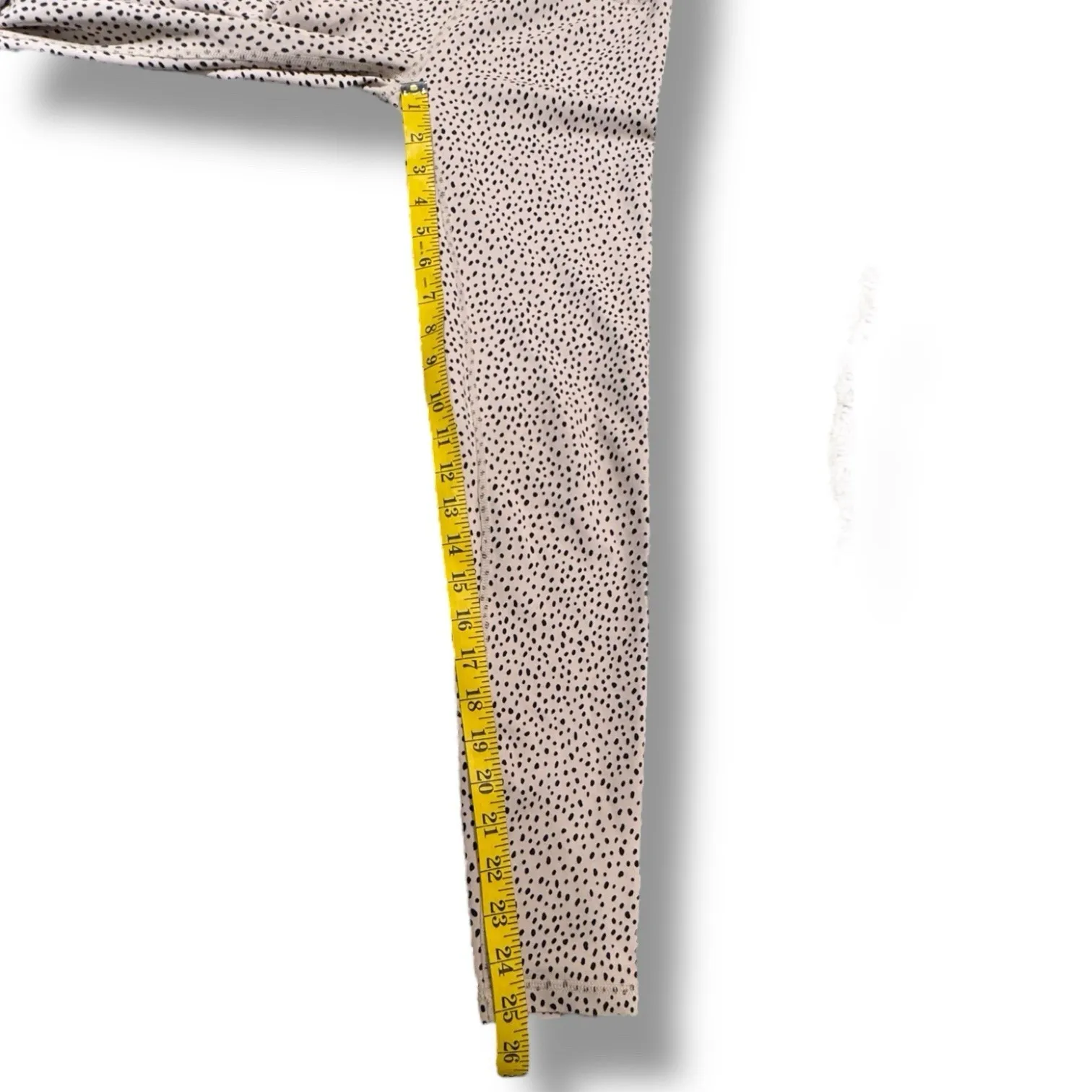 All Fenix Montana 7/8 Yoga‎ Leggings Stretchy Leopard Dots Anthropologie Small - Image 4