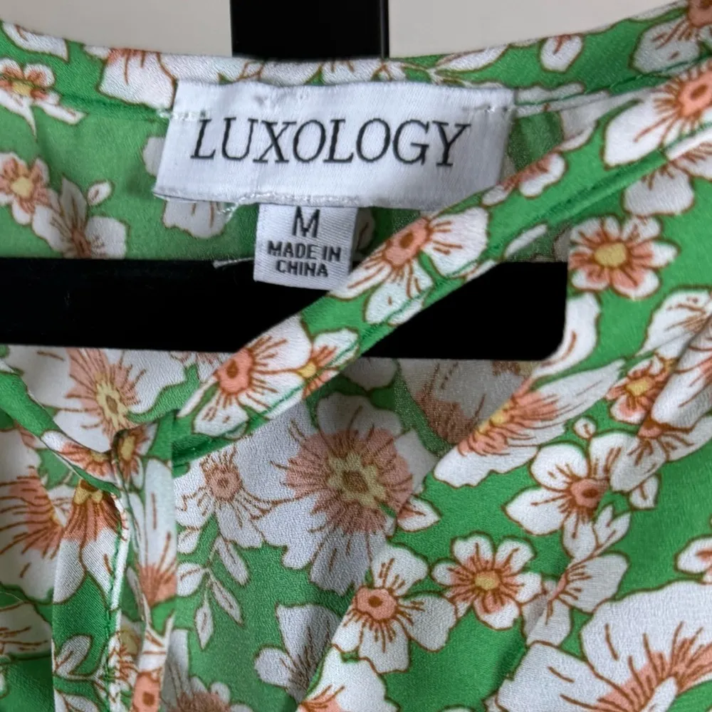 Romantic Pink Floral Medium Fairy Ruffle Feminine Cottagecore Spring Office Top - Image 8