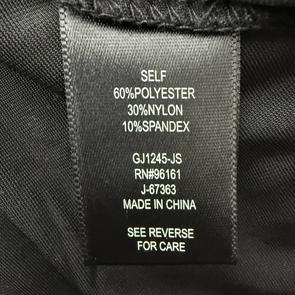 Gypsies & Moondust Black Velvet Burnout Top Women XS High Neck Choker Whimsigoth - Image 4