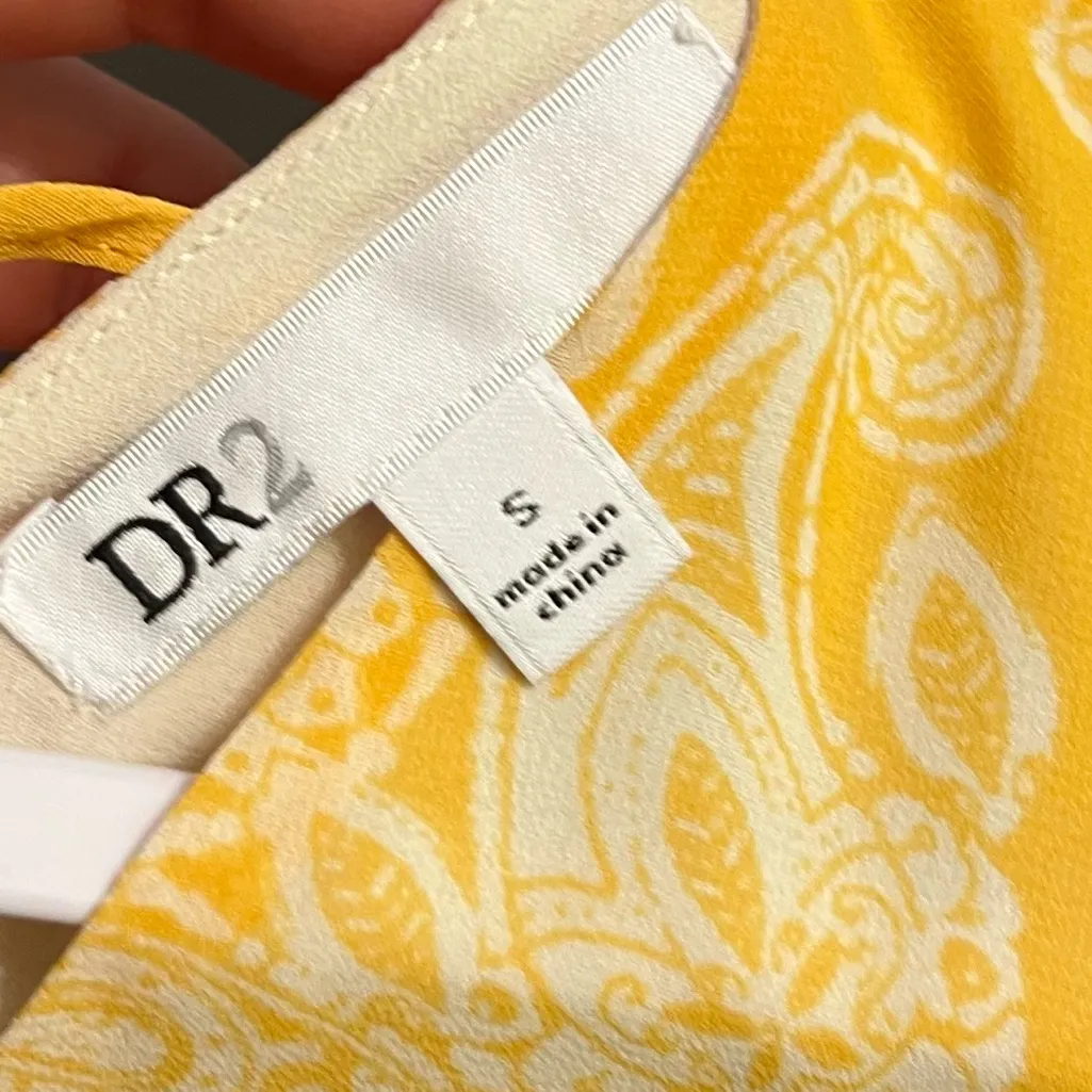 DR2 cold shoulder Patterned Blouse - Image 4