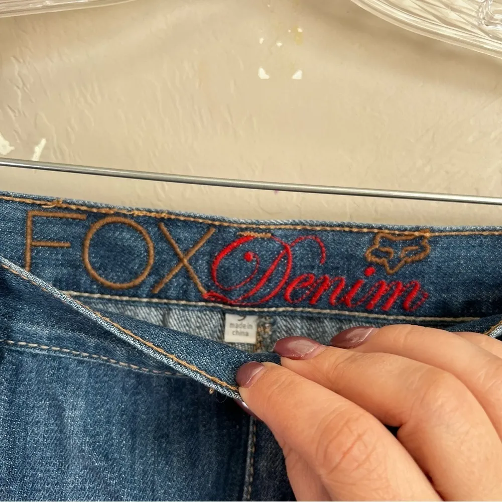 Fox Racing Denim Micro Mini Skirt - Image 6