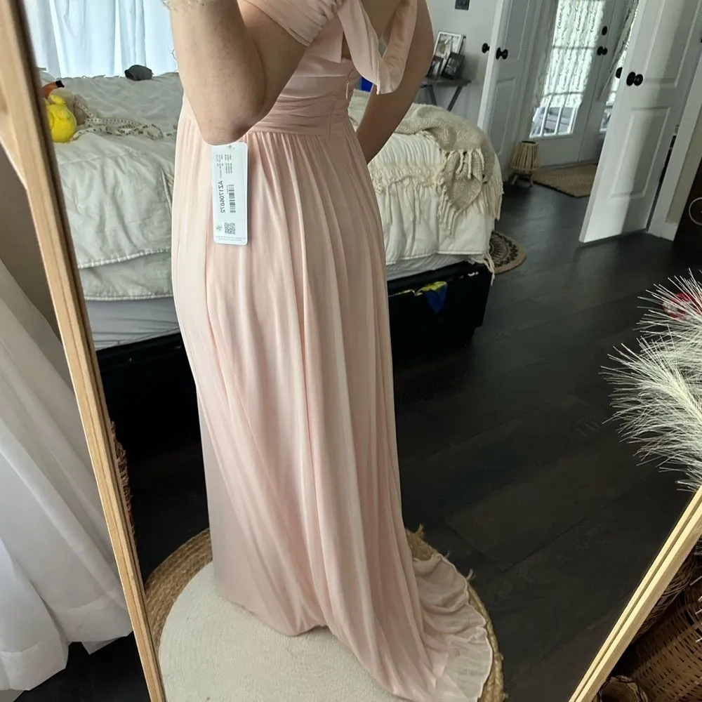 Azazie Women’s A6 Aja Rose Quartz Dress New NWT - Image 6