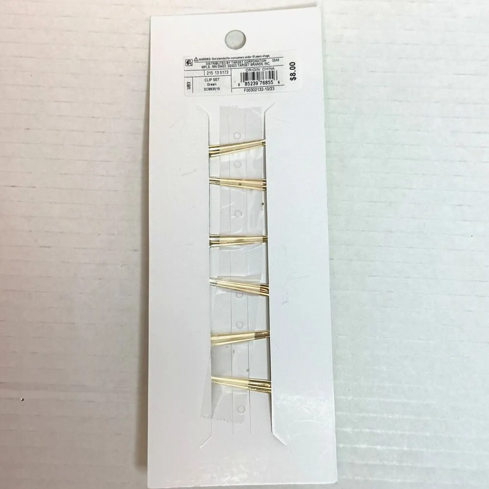 6 Glitter Green & Orange Clover Hair Clips And You Sham Rock Flag New! - Image 4