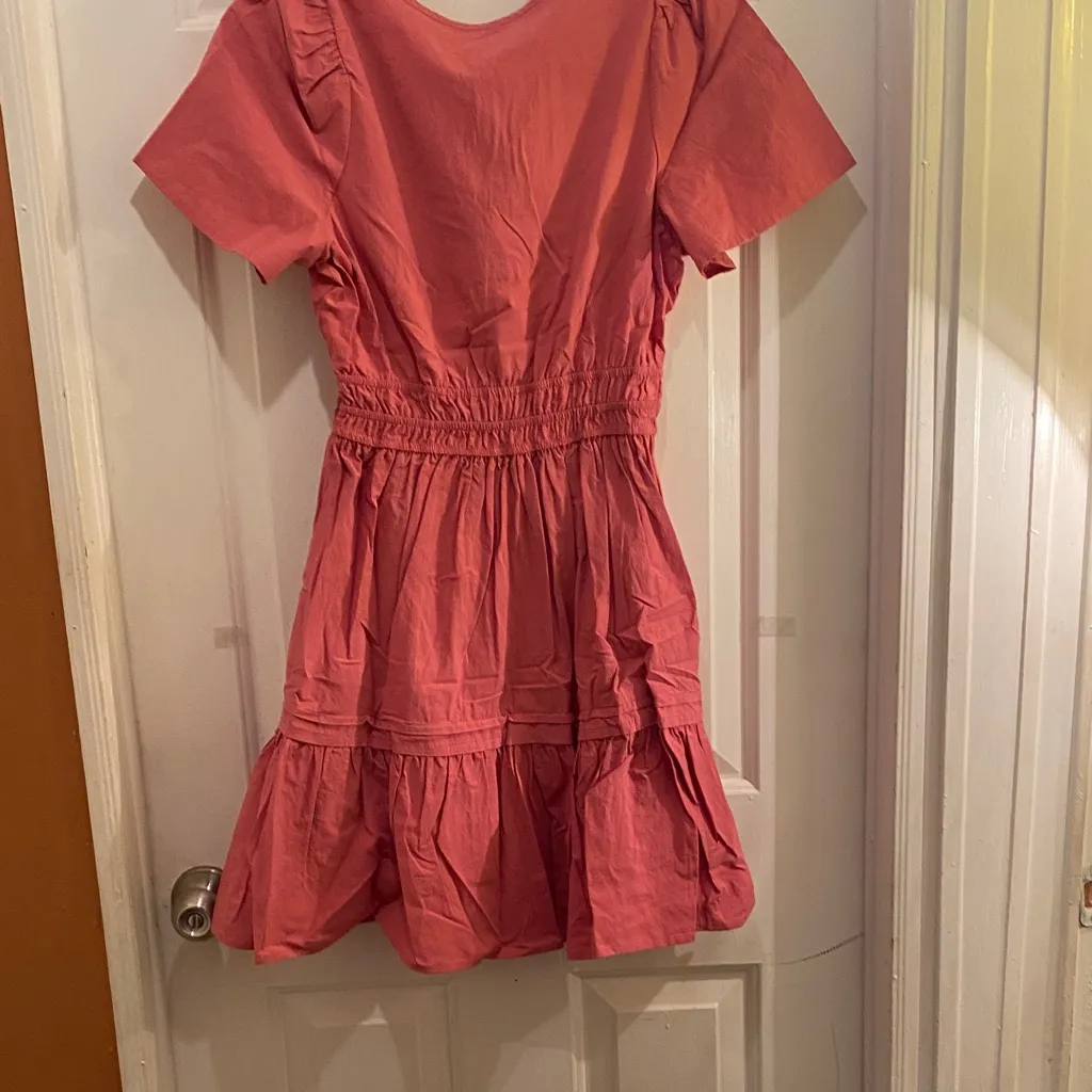 StichdropChic raspberry color Skater Dress Pink - Image 7