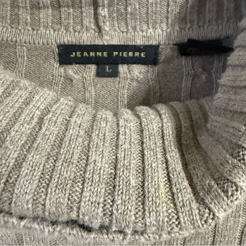 Jeanne Pierre Tan‎ Cable Knit Sweater - Image 3