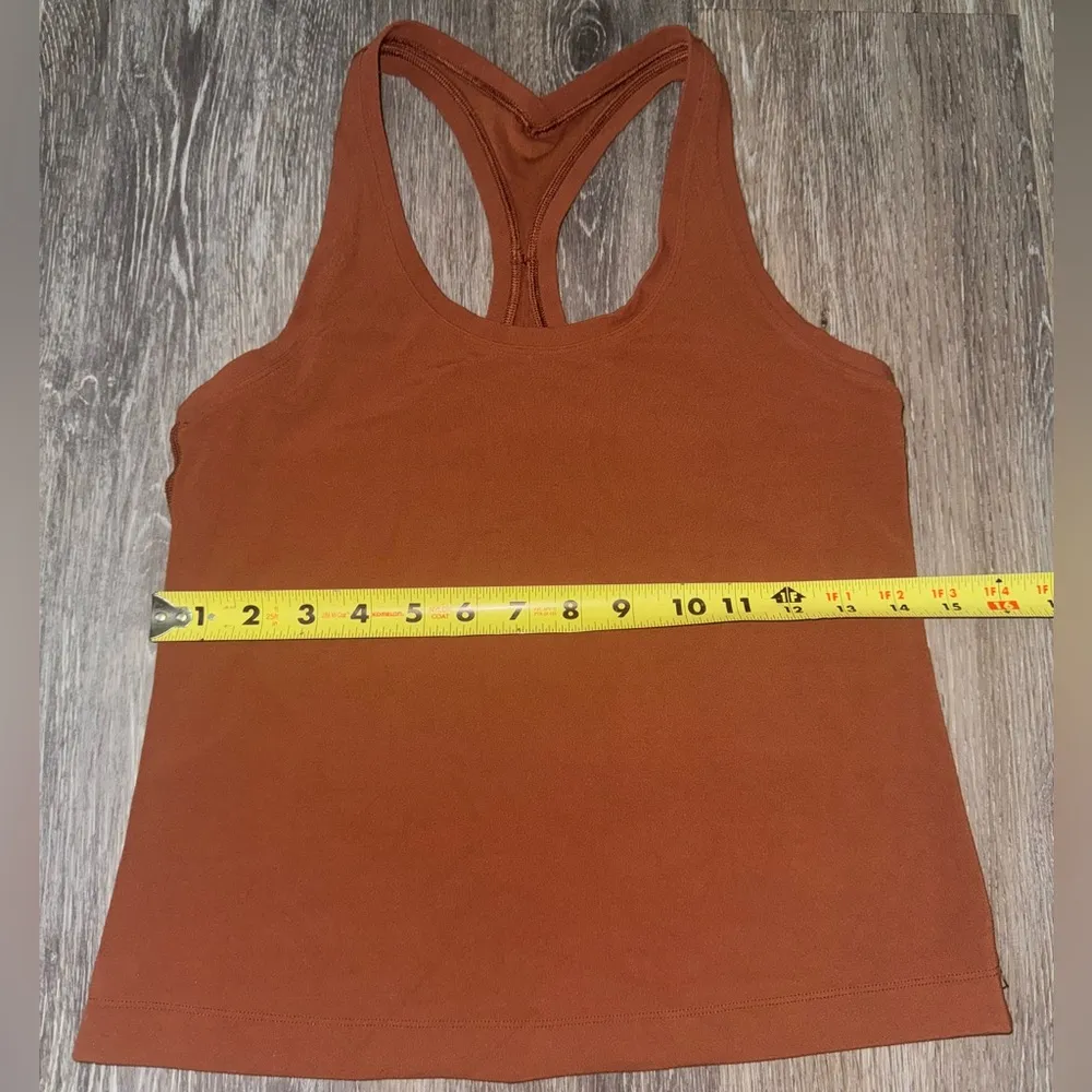 Lululemon Brown Racerback Tank Top - Size 2 - Image 3
